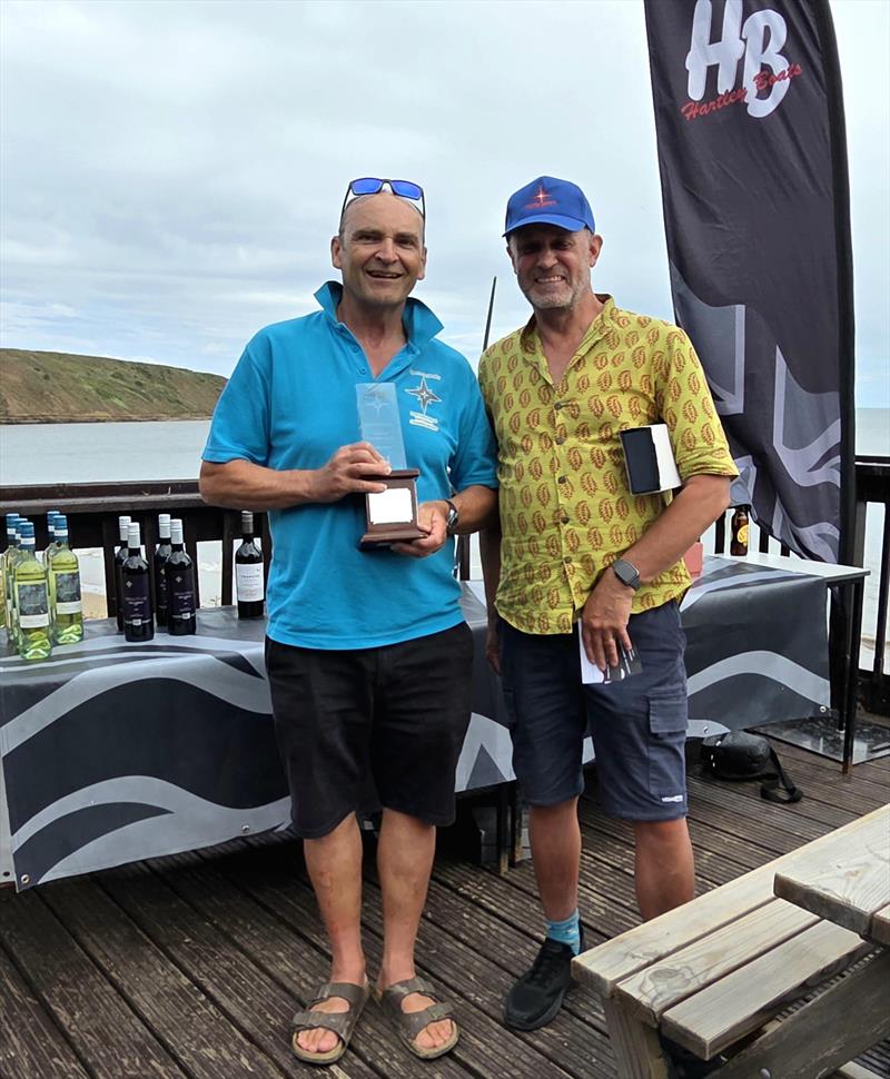 1st in the Gold fleet, Richard Lambert, at the 2026 Supernova Nationals at Filey photo copyright Sally Bleasdale taken at Filey Sailing Club and featuring the Supernova class