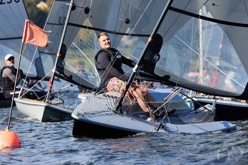 Start line - Noble Marine Supernova Northern Travellers at Ogston photo copyright Mike Cook / www.mikecookimaging.co.uk taken at Ogston Sailing Club and featuring the Supernova class