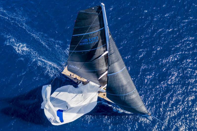 Magic Carpet 3 on day 1 of the Loro Piana Superyacht Regatta 2019 photo copyright Carlo Borlenghi taken at Yacht Club Costa Smeralda and featuring the Superyacht class