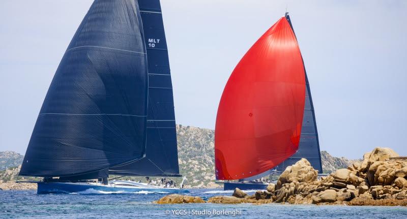 Loro Piana Superyacht Regatta 2021 Day 1: Superyachts Leopard 3 and Missy racing - photo © YCCS / Studio Borlenghi