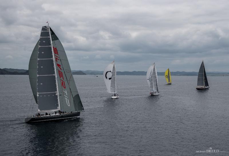 NZ Millennium Cup final day photo copyright Jeff Brown taken at  and featuring the Superyacht class