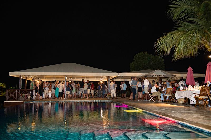 Welcome Cocktail Party at the Gunpowder House Boom Restaurant - Superyacht Challenge Antigua 2018 - photo © Ted Martin