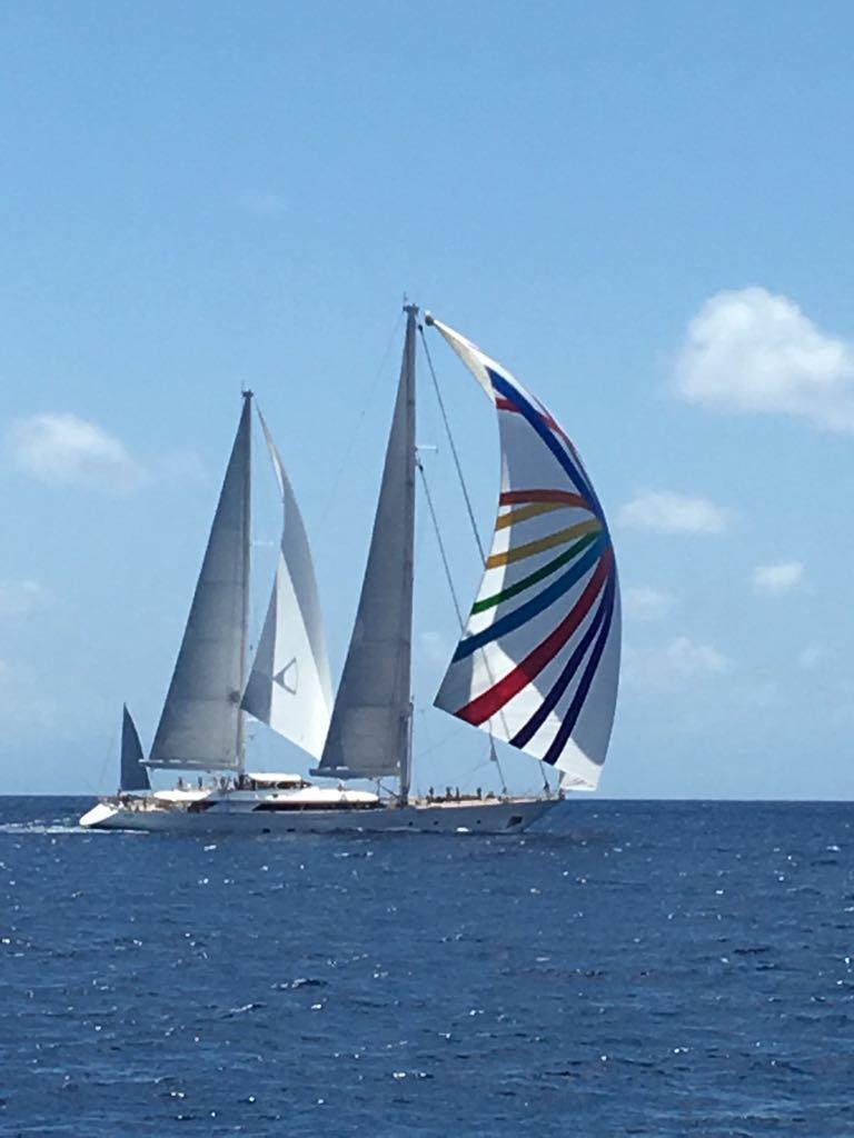 St. Barth's Bucket Regatta 2018 photo copyright Paul Cayar taken at  and featuring the Superyacht class