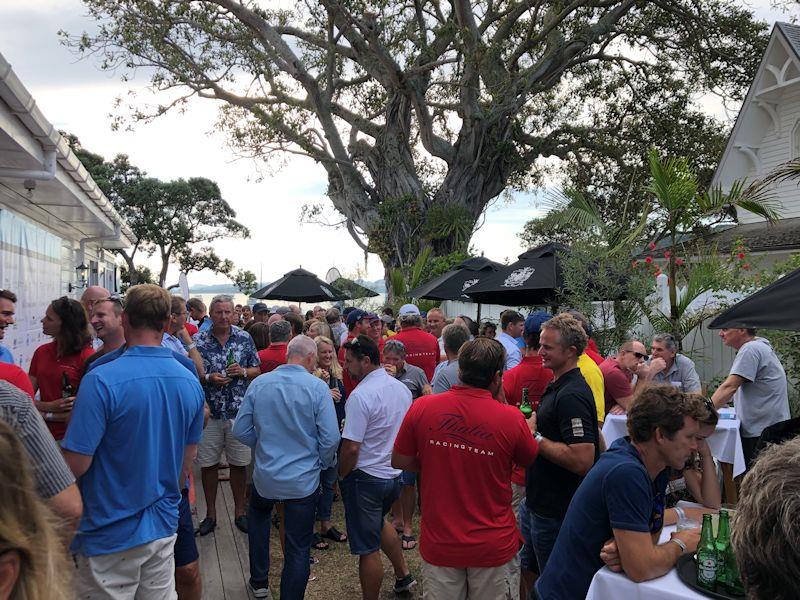 A welcome function at the New Zealand Millennium Cup photo copyright Isla McKechnie taken at  and featuring the Superyacht class