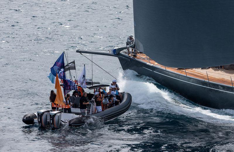 New Zealand Millennium Cup day 1 photo copyright Jeff Brown taken at  and featuring the Superyacht class