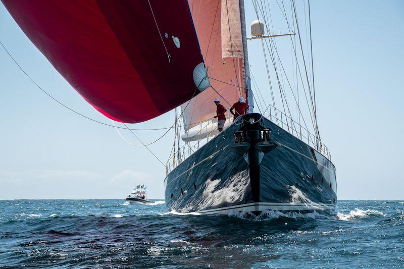 New Zealand Millennium Cup day 2 photo copyright Jeff Brown taken at  and featuring the Superyacht class