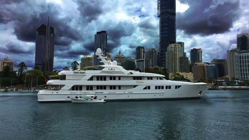 Feadship MY Callisto photo copyright Rivergate Marina and Shipyard taken at  and featuring the Superyacht class