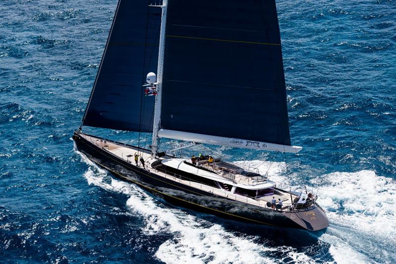 Ohana takes first in class F -  2019 St Barths Bucket photo copyright Cory Silken taken at  and featuring the Superyacht class