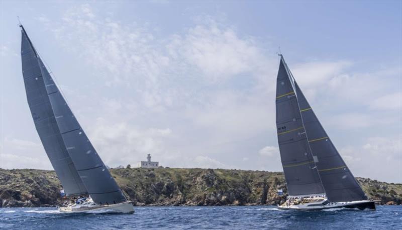 SW82 Grande Orazio and Ammonite - Loro Piana Superyacht Regatta 2019 photo copyright Carlo Borlenghi taken at Yacht Club Costa Smeralda and featuring the Superyacht class