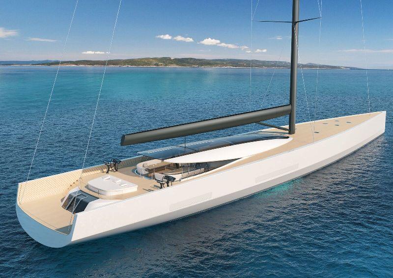 SY200 superyacht concept photo copyright Philippe Briand taken at  and featuring the Superyacht class