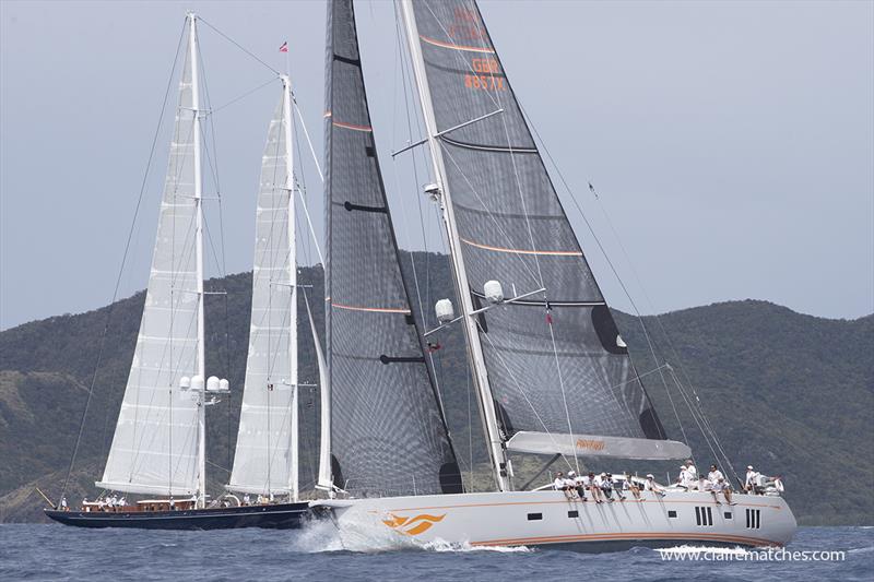 2020 Superyacht Challenge Antigua - Day 1 - photo © Claire Matches / www.clairematches.com