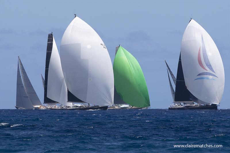 2020 Superyacht Challenge Antigua - Day 1 photo copyright Claire Matches / www.clairematches.com taken at  and featuring the Superyacht class