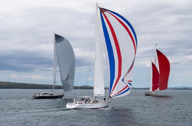 Doyle Sails Race Day 3 - Mastercard Superyacht Regatta, - February 26, 2021 - Auckland photo copyright Jeff Brown taken at Royal New Zealand Yacht Squadron and featuring the Superyacht class