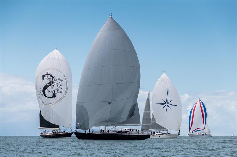 Day 4 - Mastercard Superyacht Regatta - February 27, 2021 - Royal New Zealand Yacht Squadron photo copyright Jeff Brown taken at Royal New Zealand Yacht Squadron and featuring the Superyacht class