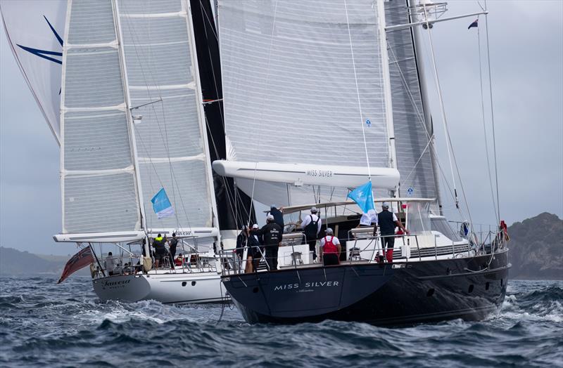 Day 1 Millennium Cup - Bay of Islands - March 2021 photo copyright Jeff Brown taken at Bay of Islands Yacht Club and featuring the Superyacht class