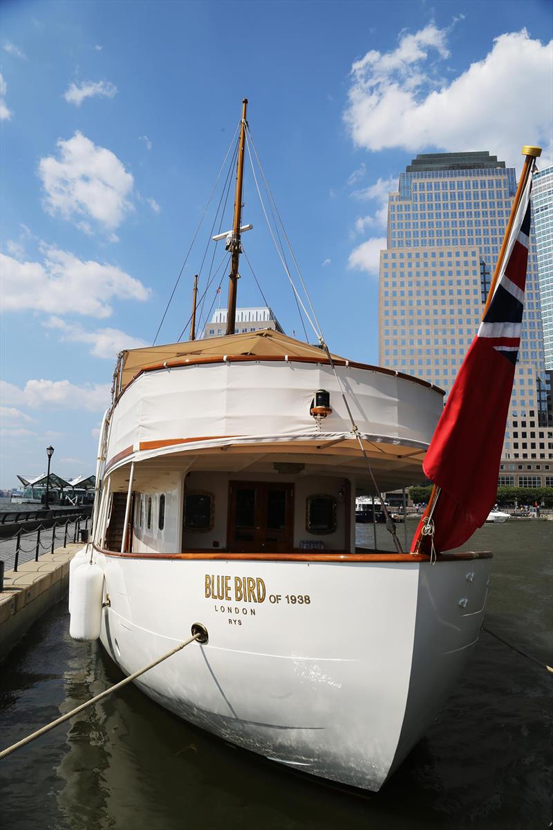 The superyacht Blue Bird of 1938, was recently fitted with Thordon's COMPAC seawater lubricated bearing system photo copyright Thordon Bearings taken at  and featuring the Superyacht class