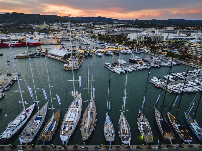 Ibiza JoySail day 3 photo copyright Nico Martinez taken at Club Náutico de Ibiza and featuring the Superyacht class