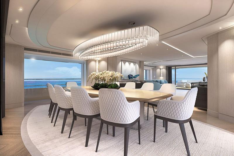 Riviera - Akira Lounge photo copyright Heesen Yachts taken at  and featuring the Superyacht class