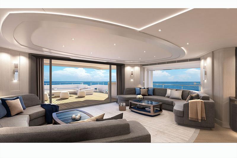 Downtown -Akira Lounge photo copyright Heesen Yachts taken at  and featuring the Superyacht class