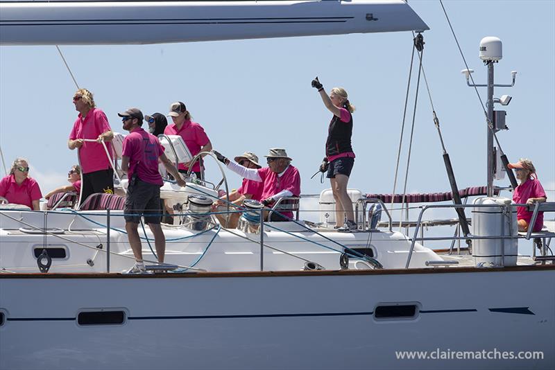 Zig Zag - 2023 Superyacht Challenge Antigua, day 1 photo copyright Claire Matches / www.clairematches.com taken at  and featuring the Superyacht class