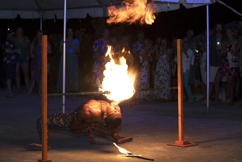 The evening festivities at Nelson's Dockyard - 2023 Superyacht Challenge Antigua - Day 3 - photo © Claire Matches / www.clairematches.com