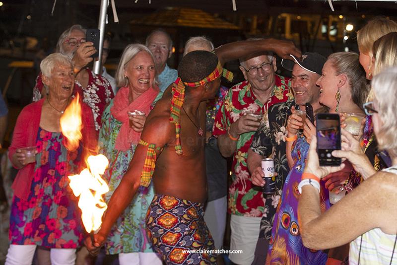 The evening festivities at Nelson's Dockyard - 2023 Superyacht Challenge Antigua - Day 3 - photo © Claire Matches / www.clairematches.com