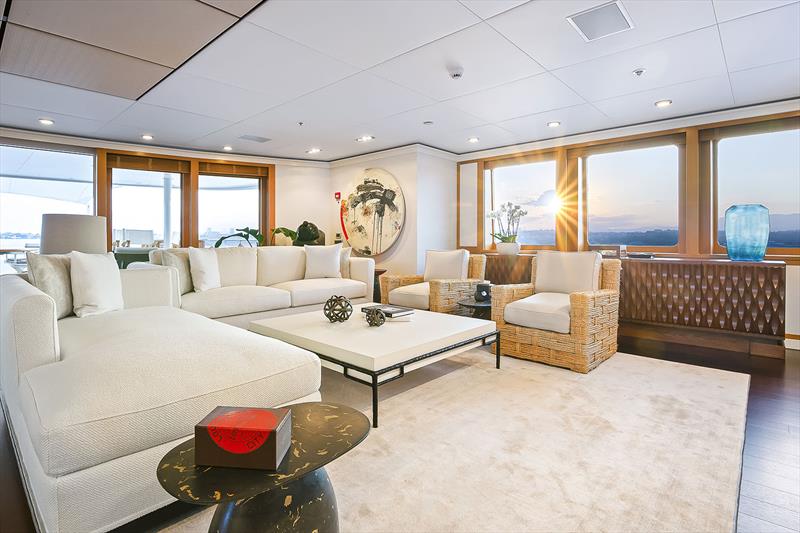 The Skylounge on B2 photo copyright Hill Robinson taken at  and featuring the Superyacht class
