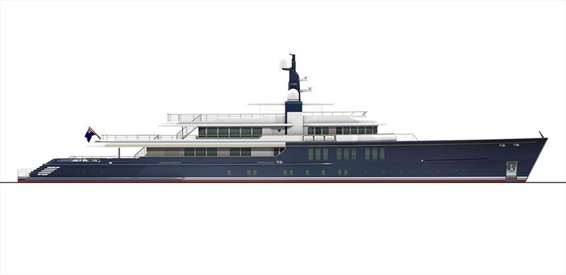 70m CRN 145 Project Thunderball photo copyright CRN Yachts taken at  and featuring the Superyacht class