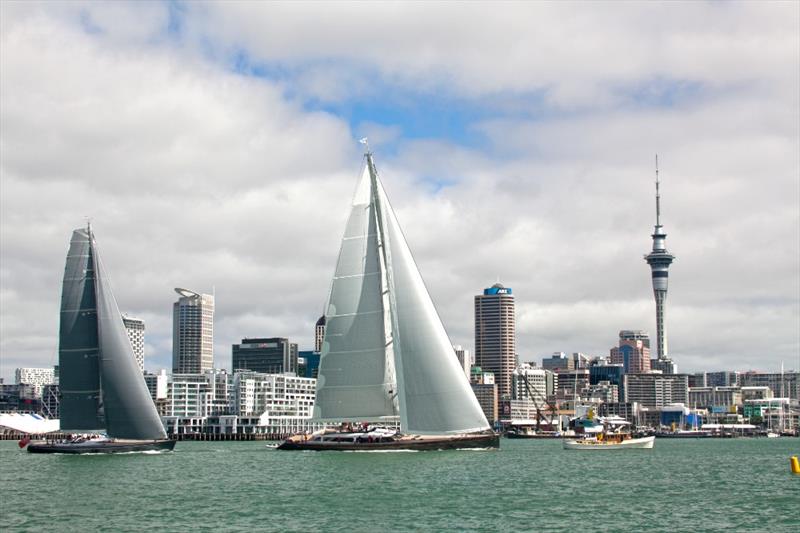 super yachts in auckland 2023