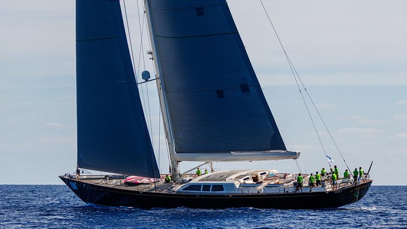 The Scorpion of London was the largest boat in this edition - Ibiza JoySail photo copyright N.M. taken at  and featuring the Superyacht class