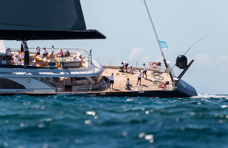 NZ Millennium Cup - Day 1 - Auckland - February 24, 2024 photo copyright Robert Gleed taken at Royal New Zealand Yacht Squadron and featuring the Superyacht class