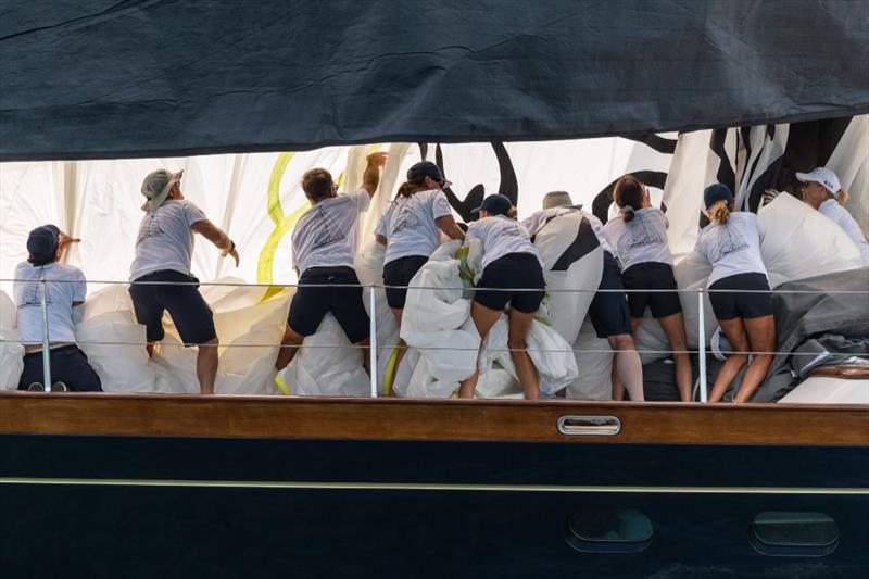 NZ Millennium Cup - Day 1 - Auckland - February 24, 2024 photo copyright Robert Gleed taken at Royal New Zealand Yacht Squadron and featuring the Superyacht class