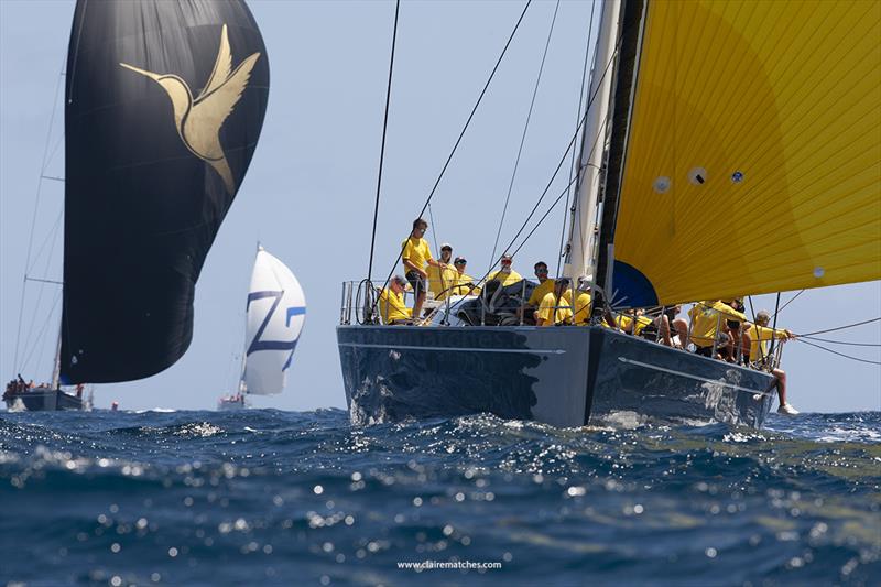 Swan 90 Freya at the 2024 Superyacht Challenge Antigua photo copyright Claire Matches taken at  and featuring the Superyacht class