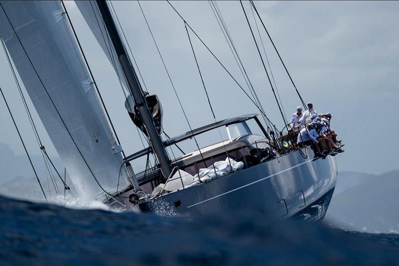 Nilaya: Winner of Race 3 and third overall in ‘Les Gazelles' class - St. Barths Bucket 2024 photo copyright Cory Silken taken at  and featuring the Superyacht class
