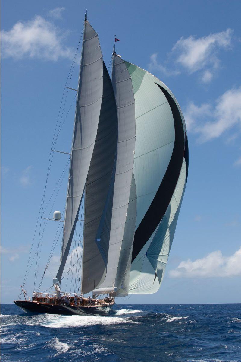 Aquarius: Winner of Race 1 and overall second in ‘Les Gazelles' class - St. Barths Bucket 2024 photo copyright royalhuisman.com/Aquarius taken at  and featuring the Superyacht class