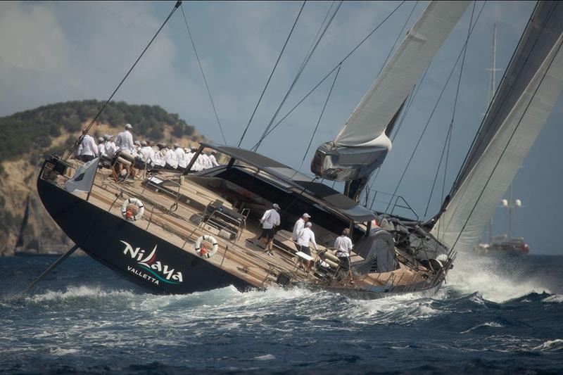 Nilaya: Winner of Race 3 and third overall in ‘Les Gazelles' class - St. Barths Bucket 2024 photo copyright royalhuisman.com/Nilaya taken at  and featuring the Superyacht class