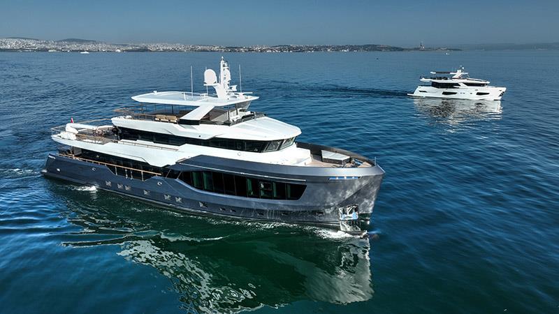 Numarine delivered three new superyachts photo copyright Sand People taken at  and featuring the Superyacht class