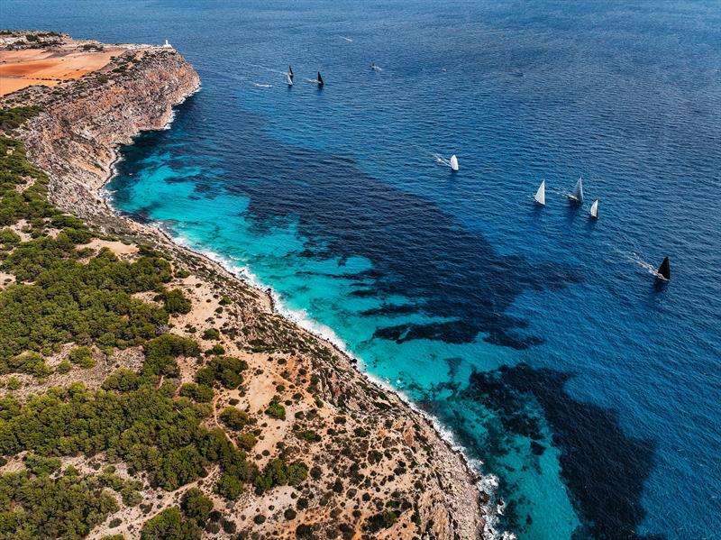 The Ibiza JoySail fleet sailing in Ibiza - photo © Sailing Energy