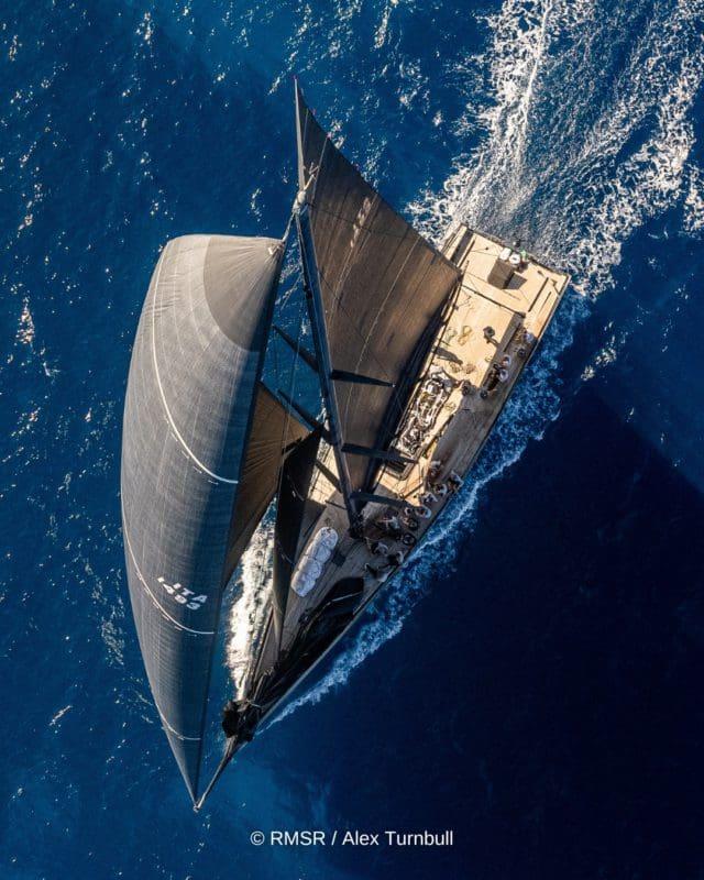 Bullitt - “By upgrading the tack cunningham and the halyard lock on the mast, we reduced the forestay load by about 60% and transferred most of that into the headsail luff, with impressive results - photo © RMSR/Alex Turnbull