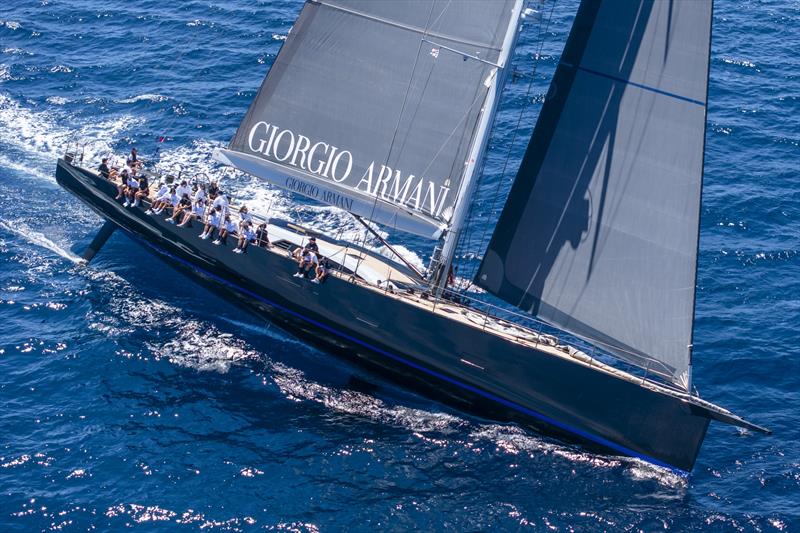 2025 Giorgio Armani Superyacht Regatta - Day 1 photo copyright YCCS / Studio Borlenghi taken at Yacht Club Costa Smeralda and featuring the Superyacht class