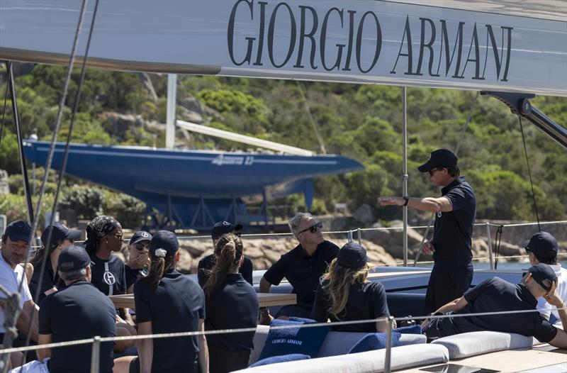 2025 Giorgio Armani Superyacht Regatta - Day 1 photo copyright YCCS / Studio Borlenghi taken at Yacht Club Costa Smeralda and featuring the Superyacht class