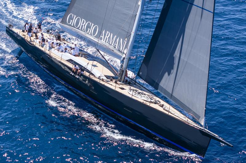 2025 Giorgio Armani Superyacht Regatta - Day 1 photo copyright YCCS / Studio Borlenghi taken at Yacht Club Costa Smeralda and featuring the Superyacht class