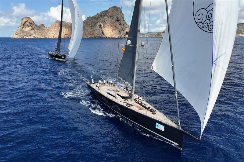 Friendly and competitive racing across the whole fleet at Ibiza Joysail - photo © Sailing Energy