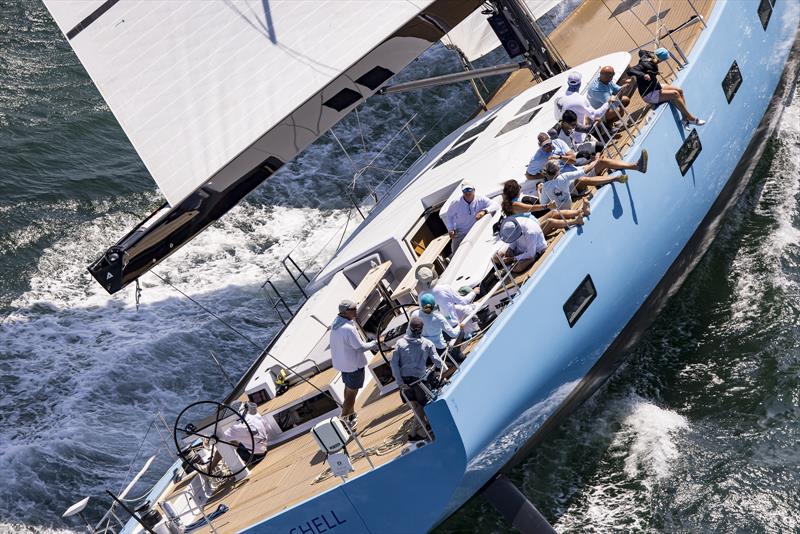 The superyacht class returns to Safe Harbor Race Weekend, having last sailed here in 2023 - photo © Onne van der Wal