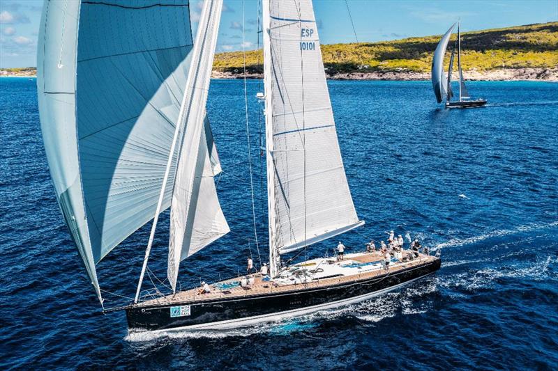 Ibiza JoySail Day 2 photo copyright Sailing Energy / Ibiza JoySail taken at  and featuring the Superyacht class