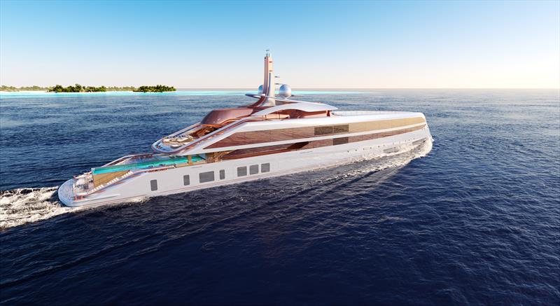 114-metre Project ELF photo copyright German Naval Yards taken at  and featuring the Superyacht class