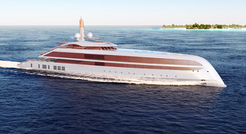 114-metre Project ELF photo copyright German Naval Yards taken at  and featuring the Superyacht class