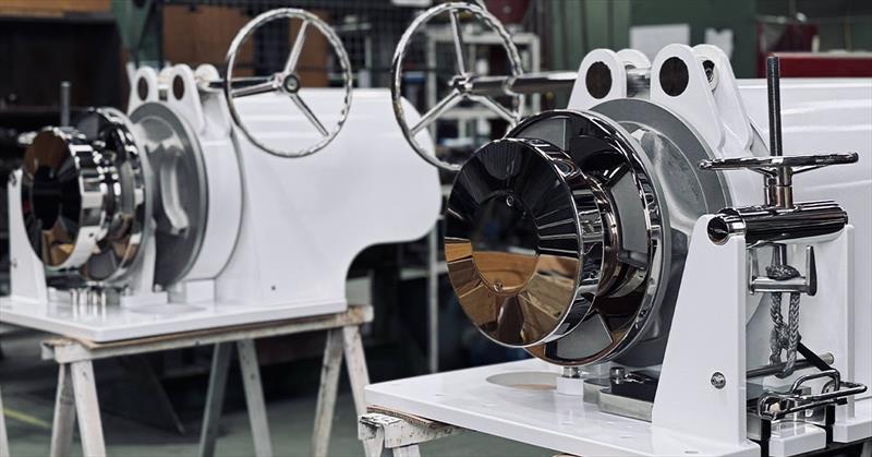 Muir's new compact series of planetary drive horizontal winches have been developed to address the demand for space efficiency on superyachts photo copyright Muir Anchoring Systems taken at  and featuring the Superyacht class