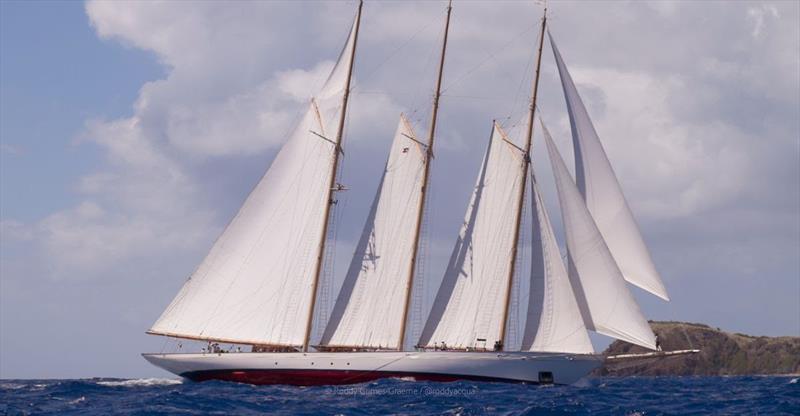 Adix - Superyacht Challenge Antigua 2026 Day 3 photo copyright Roddy Grimes Graeme / Acquafilms / @roddyacqua taken at  and featuring the Superyacht class