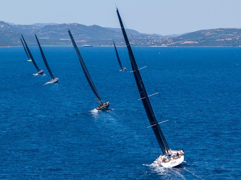 Moat, leader in the Blue division, Giorgio Armani Superyacht Regatta 2026 - photo © YCCS / Studio Borlenghi